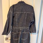 ÉTICA Liv Asymmetric Denim Black Jumpsuit | S Photo 6