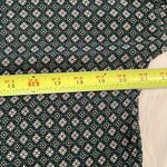 J. Jill Green Floral Print Midi Skirt & Matching Blouse Womens Size Small Career Photo 5