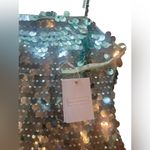 Mac Duggal NWT  Mint Slim Strap Paillette Sequin Mini Dress Women (M)10033--$458 Photo 5