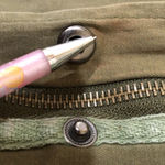 Brandy Melville  Olive Green Hooded Jacket Photo 4