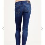 True Religion  Casey Super Skinny Low Rise Denim Blue Jeans EUC Sz 27 Cotton Photo 10