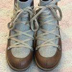 Merrell Brown Taupe Shiloh II Warm Lace-Up Ankle Boot Leather Wool Heritage Hike Photo 1