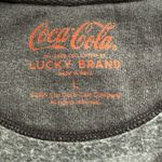 Lucky Brand X Coca Cola Santa Claus Graphic Raglan Sweatshirt Size L UNISEX Photo 1