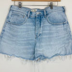 Pilcro Anthropologie  light wash denim cutoff shorts. Size 31 Photo 0