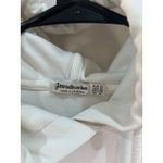 Stradivarius  Cream Cowl Neck Drawstring Hoodie Sweatshirt Photo 1