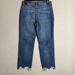 We The Free Free People  Maggie Mid-Rise Straight Leg Jeans Women's 25 Blue NWT Photo 9