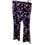 Isaac Mizrahi  Live! Women's Printed Pebble Knit Baby Bell Pants Size XLP NWOT Photo 4