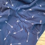 Soma  Cool Nights Pajama Set Pink V-Neck Top & Arrow Print Pants Size L Valentine Photo 9