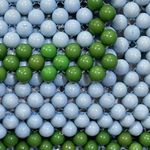 Kate Spade x Target Colorblock Beaded Crossbody Bag Blue Green New Purse Photo 2