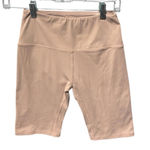 Varley Women's S Beige Let's Move High-Waisted Biker Shorts Photo 0