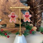 Christma Gingerbread Handmade Polymer Clay Earrings Multiple Photo 4
