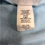 MM Couture Cropped Hoodie Corset Bustier Zip Up Cinched Ice Blue Sky Baby Blue M Photo 6