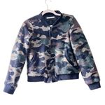 Moussy Women's Camouflage Print Bomber Jacket Small Green Photo 0