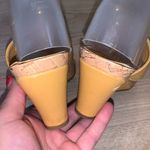 Nicole NCurrent mustard yellow wedges Size 8 Photo 5