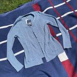 Brooks Brothers  button down periwinkle glittery cardigan NWT 
Women’s L large Photo 0