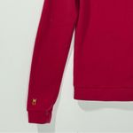 DUDLEY STEPHENS Tuckernuck Exclusive Rhythmic Burgundy Park Slope Sweater XS Red Photo 3