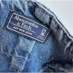 Abercrombie & Fitch  Ultra High Rise Mom Paper Bag Straight Jeans 24 / 00 Photo 4