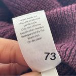 Athleta  | Burgundy Rest Day Asymmetrical Hem Knit Sweater Sz M Photo 10