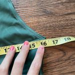 Fabletics Paige Low Impact Sports Bra Green Silver Strappy Back Sz Large Photo 10