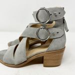 Rag and Bone  Mari Sandals in Cemento Suede NWT in Size 5 Photo 4