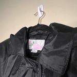Vintage Totes Rain Trench Coat Black Size 12 Photo 6