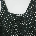 Beach Belle 22W Black White Dot Tankini Swim Top Plus Photo 8