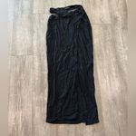 JLUXLABEL  Black Maxi Skirt with High Slit Photo 6