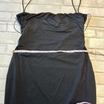 Princess Polly  Black Satin Mini Dress Photo 6