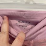 Athleta  Run With It Textured Short 3.5" Pink Womens 1x NWT Activewear Athletic Photo 3