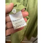 Harshman Alder Midi Dress in Sage Green Sz. S Photo 5