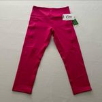 Zyia (NWT) Party Pink Pocket Light n Tight Hi-Rise Capri 20" RC, Medium (6-8) Photo 0
