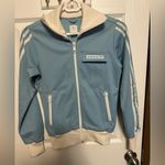Adidas Light Blue and White vintage Jacket Photo 6