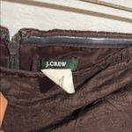 J.Crew  Dark Brown Textured Skirt Photo 1