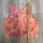 Athleta  Conscious‎ Crop Tank Top tie-dye pattern Size Medium Photo 6