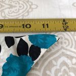 Silk Scarf head wrap blue floral Photo 5