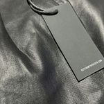 Kut From The Kloth NWT Lessie Coated Denim High-Waist Pleated Pants Faux Leather Photo 8