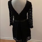 Joie  black lace dress medium M excellent LBD Versatile RARE HTF GORGEOUS Photo 1
