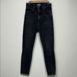 AGOLDE  90'S PINCH WAIST HIGH RISE STRAIGHT JEANS BLACK SIZE 26 Photo 1