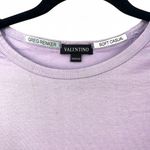 VALENTINO | M | Women's Lilac Soft Casual Luxury Long Sleeve T Photo 2