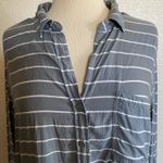 Beach Lunch Lounge Striped Button Down Photo 3