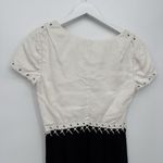 Rag and Bone  White Black Short Sleeve Mini Dress Cutout Designer Formal Size 4 Photo 10