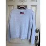 All Points Vintage White American Flag Embroidered Cardigan Sweater Size Large Photo 5