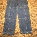 BDG  Womens 30 Wide Leg Cargo High Rise Y2K Skater Baggy‎ Jeans Cargo Photo 2