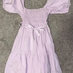 Sim & Sam  Puff Sleeve Belted Mini Dress Photo 2