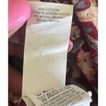 Lucky Brand Women Top S Maroon Floral Ruffle Cuff High Low Hem Cottage Grandma Photo 6