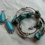 Jade Colored Jewelry Set Green Photo 0