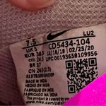 Nike Court Vision Low Women’s size 7.5 White Hydrogen Blue Hot Pink Low Top Photo 3