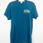 RENO Nevada Street Vibrations Graphic Tee Shirt Blue M Size M Photo 0