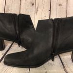 Etienne Aigner Vintage Y2K 1990s Heeled Ankle Saddle Boots 8M Photo 4