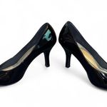 East 5th Women’s Size 10 Black Faux Patent Leather Pumps Pointed Toe Heels Photo 7